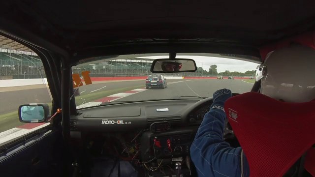 Eric Zaleski BMW Compact Cup Car 16 Silverstone 240814 Race 1