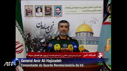 Irã diz que derrubou drone de Israel