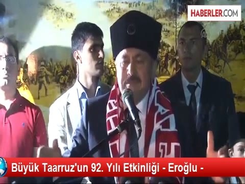 Büyük Taarruz'un 92. Yılı Etkinliği - Eroğlu