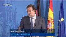 Merkel y Rajoy defienden los resultados de las políticas de contención