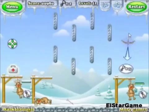 Gibbets Santa in Trouble level 41