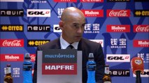 Paco Jémez, contento con la actuación del Rayo