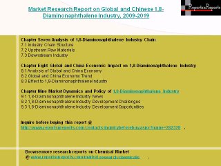Global and China 1,8-Diaminonaphthalene Industry  Research Report and Forecast to 2019