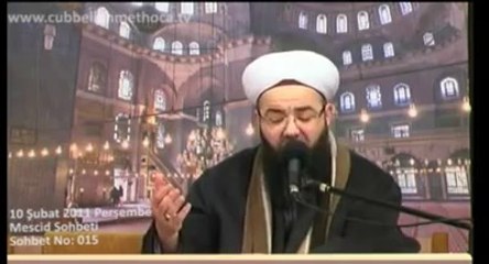 Ahirete Çıkan Müflis Adam ... Cübbeli Ahmet Hocaefendi