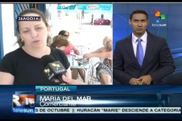 Portugueses sufren consecuencias de ajustes impuestos por la Troika