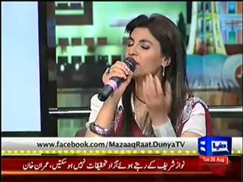 Mazaaq raat on Dunya News – 26th August 2014