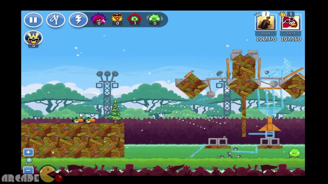 Angry Birds Friends - Facebook Friends Tournament Challenge August 25th All Levels