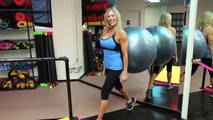 Exercising the Upper Legs & Thighs With a Balance Ball _ Fitness Tips for Women