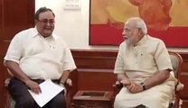 Saurabh Patel Gujarat Minister meets PM Narendra Modi