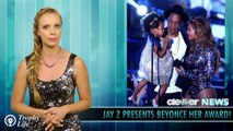 Jay Z & Blue Ivy Present Beyonce With Vanguard Award at 2014 MTV VMAs