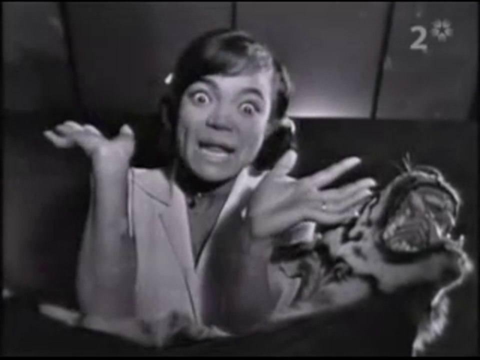 EARTHA KITT – 1962, schwarz/weiß. A nice, short compilation, 1962, black/white. (HD)