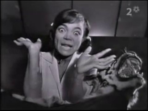 EARTHA KITT – 1962, schwarz/weiß. A nice, short compilation, 1962, black/white. (HD)