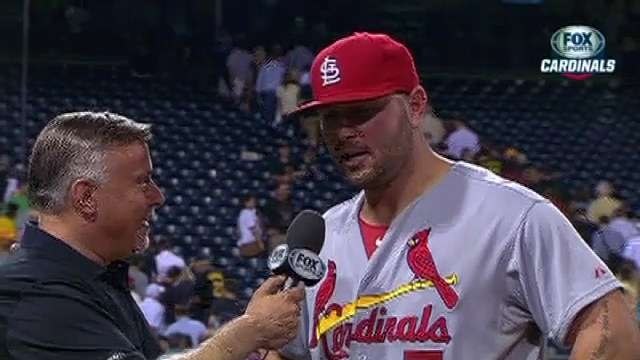 Matt Holliday Discusses Win vs. Pirates