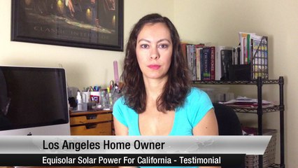 Equisolar Solar Power for California California        Exceptional         Five Star Review by Los A.
