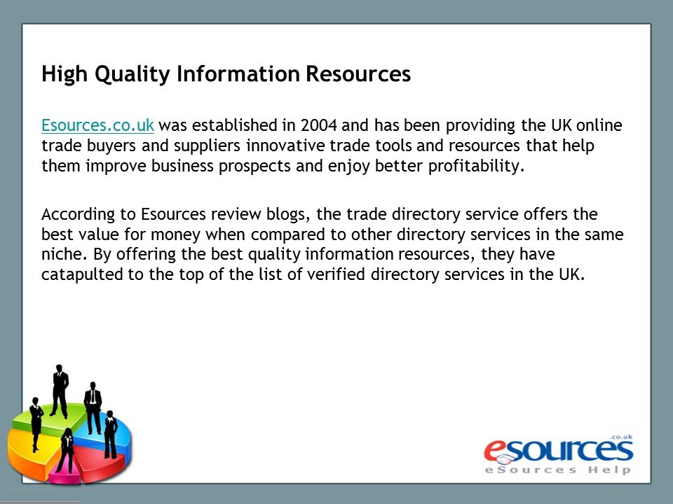 Why Esources Occupies Pride of Place in the UK Ecommerce Marketplace