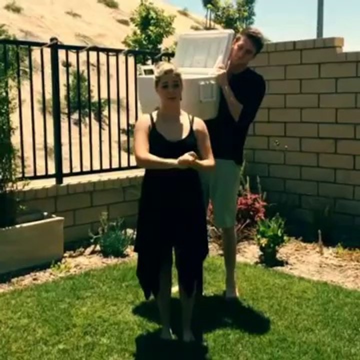 Sasha Pieterse 2014 Ice Bucket Challenge - ALS Challenge