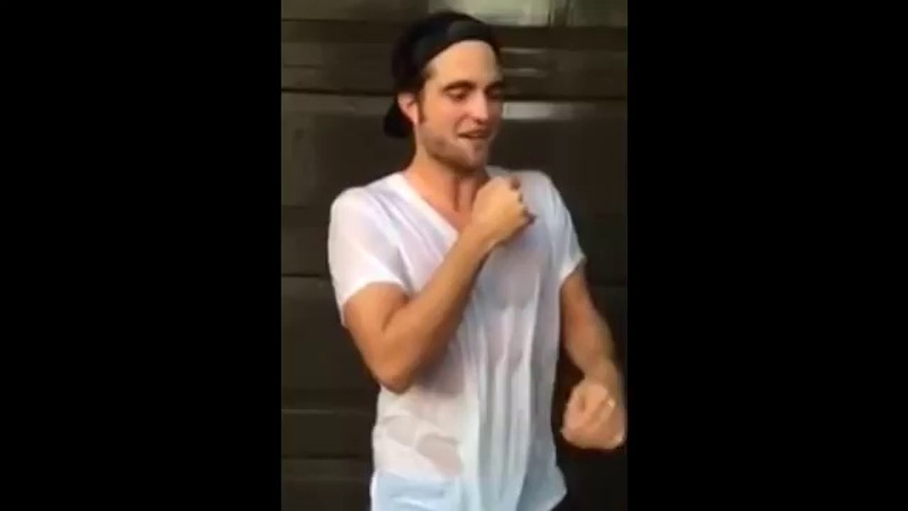 Rob Pattinson 2014 Ice Bucket Challenge ALS Challenge video Dailymotion