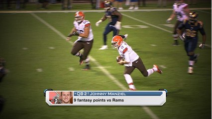 Preseason Week 3 Top 5 fantasy performers