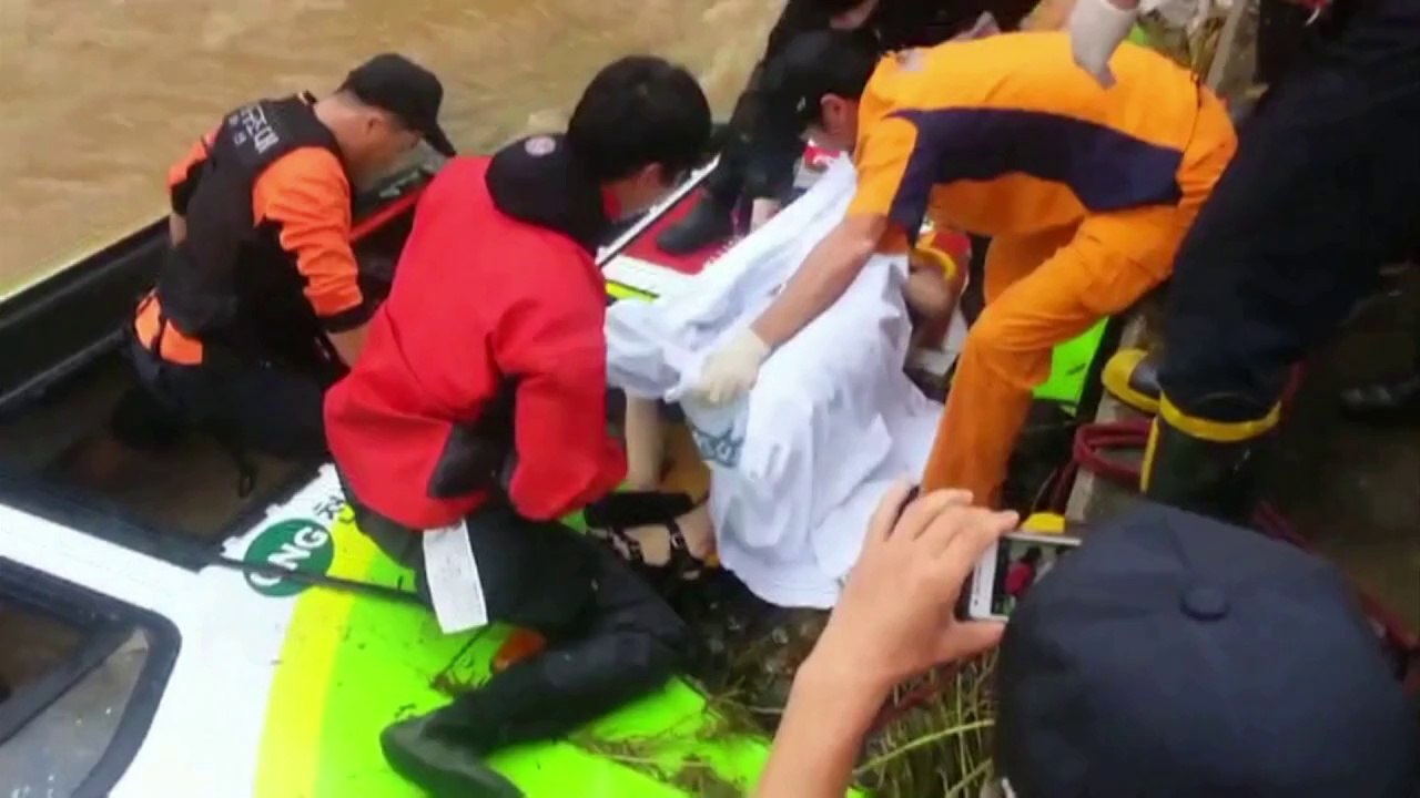 Five dead, five missing after heavy rain hits S. Korea