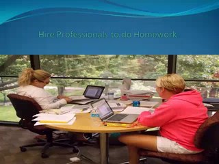 Academic writing help can be taken from home as well!