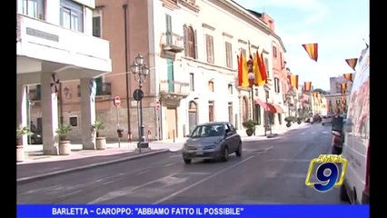 BARLETTA | Caroppo: "Abbiamo fatto il possibile"