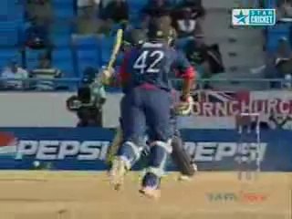 Close Finish - England v Sri Lanka at Antigua 2007 World Cup