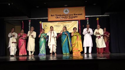 TELUGU ASSOCIATION OF GREATER CHICAGO: CATS: CHICAGO AREA TELUGU SENIORS: SWAGATAM DANCE