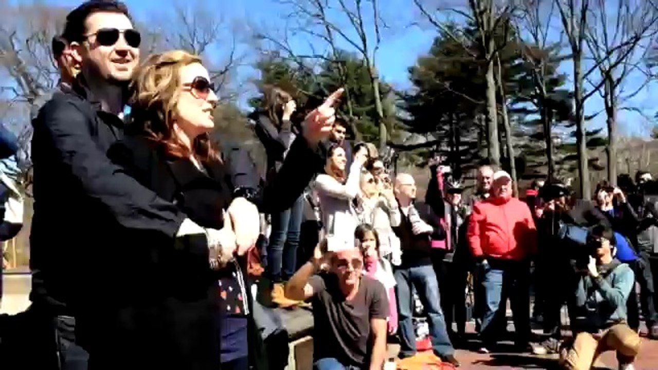 Anthony & Michelle's Marriage Proposal Flash Mob - NYC