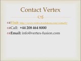 Oracle Jobs Vertex