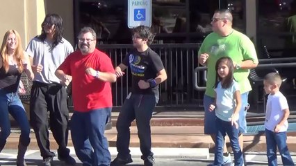 GENGHIS GRILL 2014 HEALTH KWEST DANCE!!!