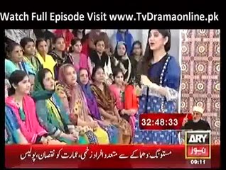 The Morning Show With Sanam(Marina Khan) 26th  August 2014 On Ary News Part 1