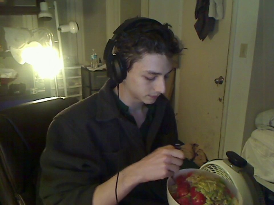 Healthy Vegan Food Being Eaten In Real Life On August Twenty-Fifth 2014 Part