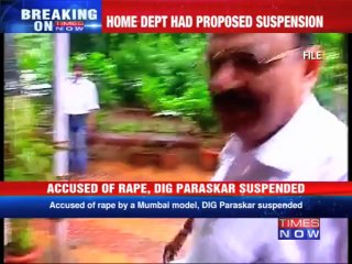 Top cop suspended following rape charges