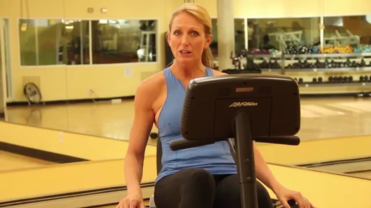 How to Adjust a Recumbent Exercise Bike to Work Different Muscle Groups _ Indoor Cycling