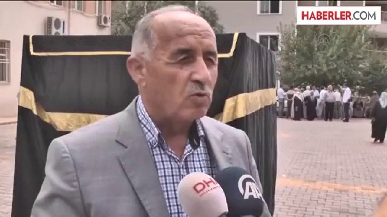 Hacı adayları temsili tavaf yaptı
