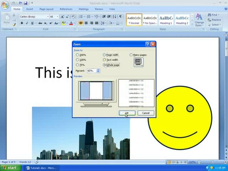 Word 2007 Tutorial 1 - Getting Started