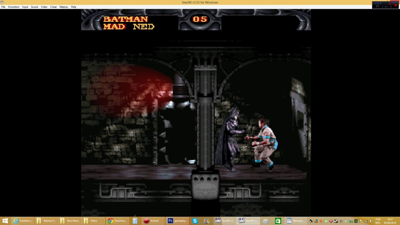 Batman Forever (1995) SNES Gameplay