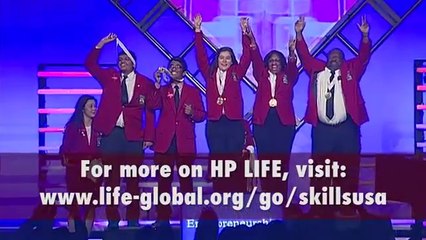 HP LIFE e-Learning Helps Students on Route to SkillsUSA Gold Medal Win