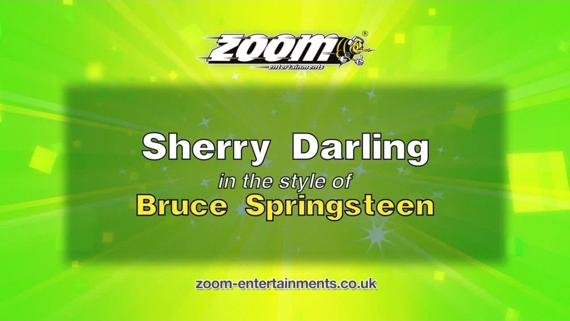 ⁣Zoom Karaoke - Sherry Darling - Bruce Springsteen