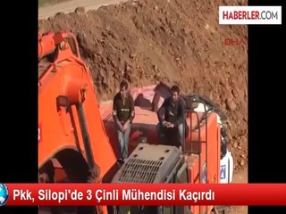 PKK'nın Kaçırdığı Çinli İşçiler İçin Operasyon Başlatıldı