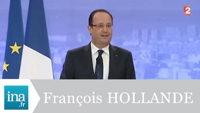 François Hollande: Gouverner c'est pleuvoir - Archive INA