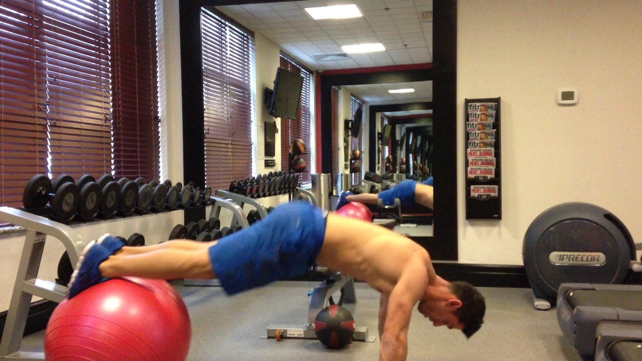 David Costa - Fitness Model - Entraînement à l'hotel @ Boston