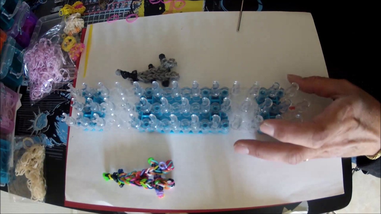 Monument-TOUR EIFFEL - tuto- rainbow loom