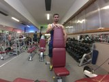 David Costa - Fitness Model - Elévation latérales à 1 bras