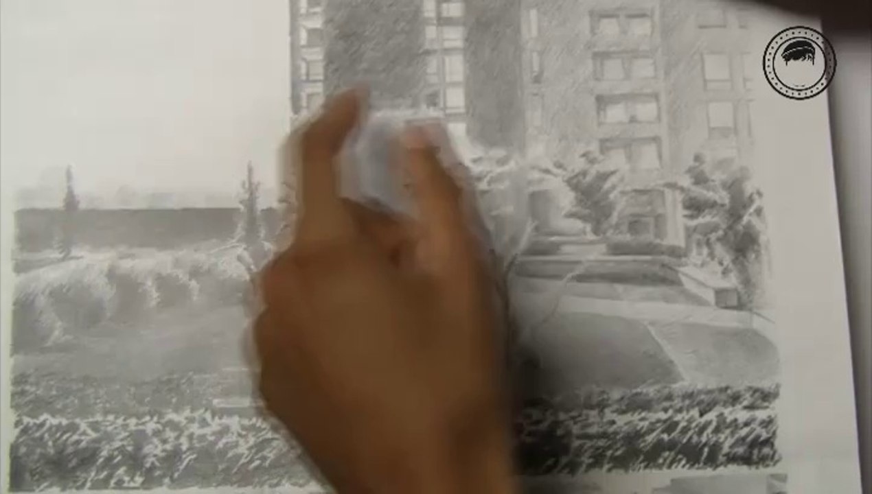 Conserver l'essentiel dans un croquis de paysage