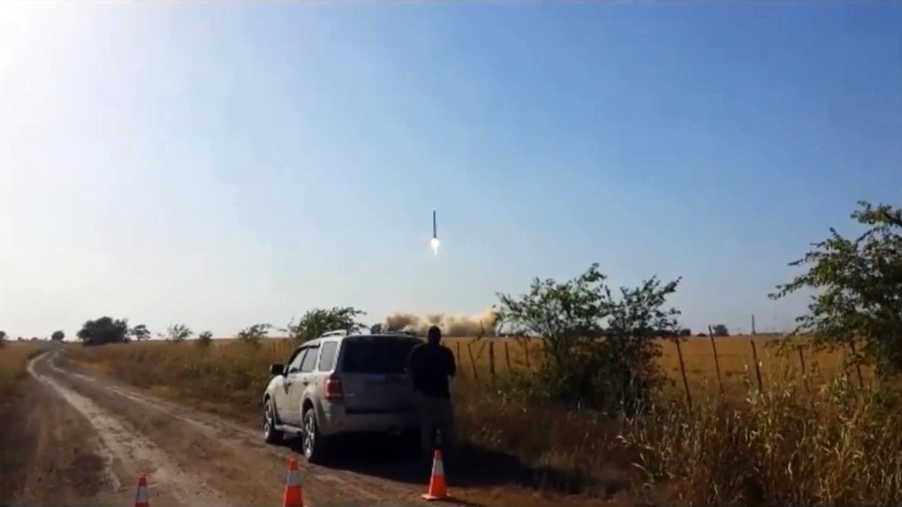 Une rocket de SpaceX qui explose en plein vol