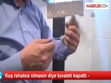 Hakkari'de Kuşların Yuva Yaptığı Tuvaleti Personele Kapattı