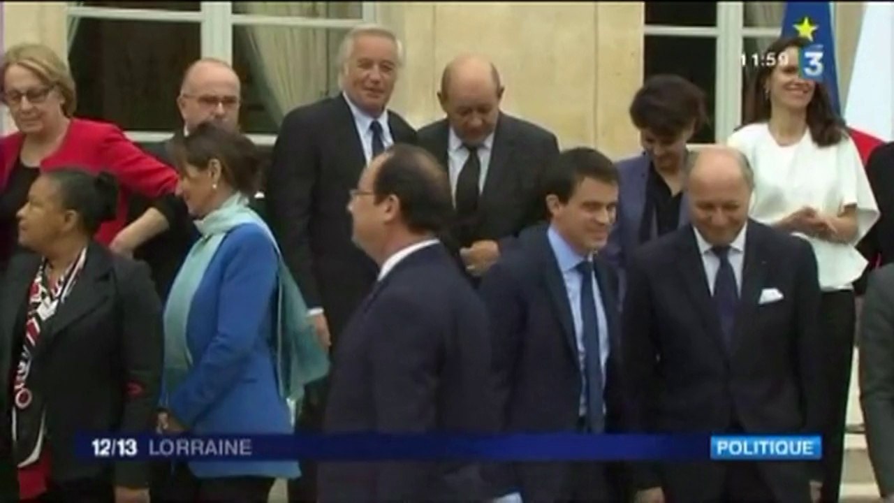 Hervé Féron sur France 3 Lorraine - 25 août 2014 - réaction suite à l'annonce du remaniement ministériel