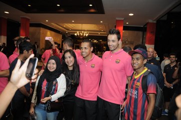 El fútbol sala azulgrana, en Indonesia