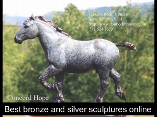 Don Beck's Bronze Sculpture Gallery Online. Best